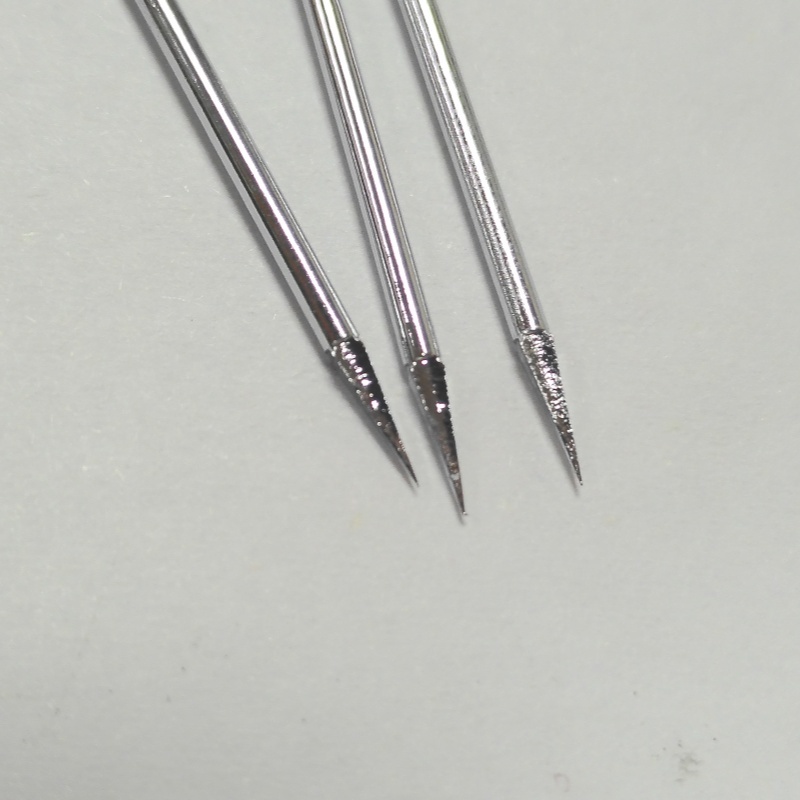 17-4PH Stainless Steel Medical Concave Puncture Needle Four Sided Sharp