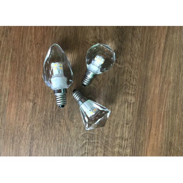 High Lumen Crystal Led Candle 3.3w Low Power Consumption With Blister Packing