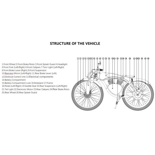 батарея велосипеда 48v 400w 11.6AH электрическая приведенная в действие привелась в действие мотор Brushiess быстрого хода цикла