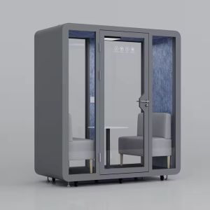Private Two Person Pod Fully Enclosed Sound Isolation Booths Professional 200