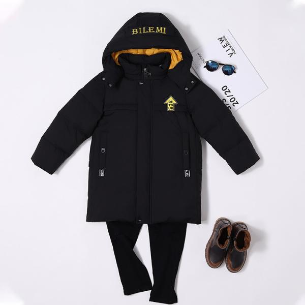 Bilemi Fashion Children Thick Warm Winter Downcoat Kids Cotton Parka Boy Winter Jacket
