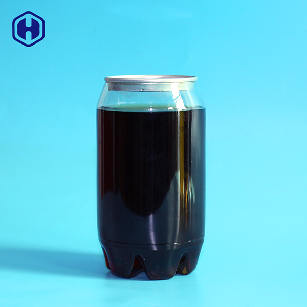 115MM Coca Cole Plastic Soda Cans With Aluminium SOT Lid