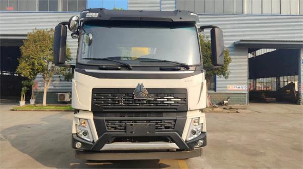 HOWO Brand Towing Truck 10 Tons Flat Bed Wrecker Tow Truck Equipment 8 Tons Straight Boom Crane