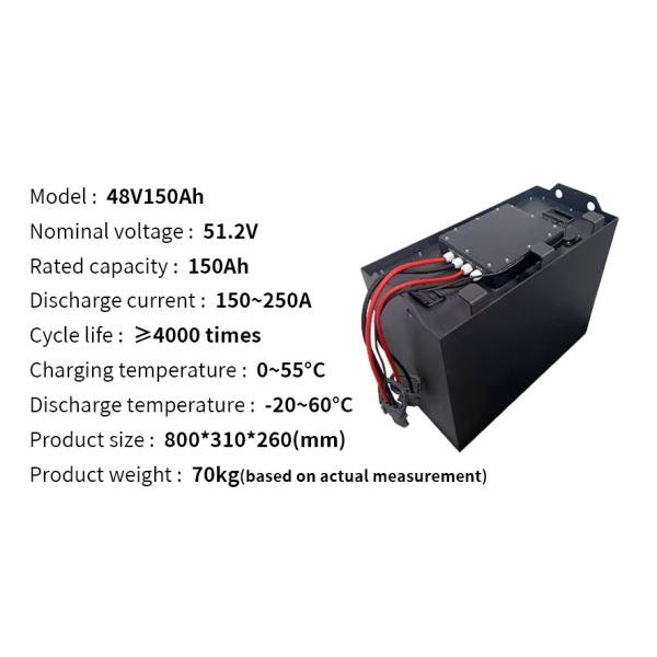 CLF OEM Grade A 6000 Cycle Перезаряжаемый вилочный погрузчик 48v батарея 48v 700ah LiFePO4 батарея для вилочного погрузчика