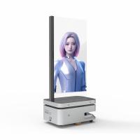 AI Digital 55 Inch See Through Oled Screen Human Body Screen Suitable For Commercial Display