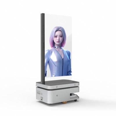 AI Digital 55 Inch See Through Oled Screen Human Body Screen Suitable For Commercial Display
