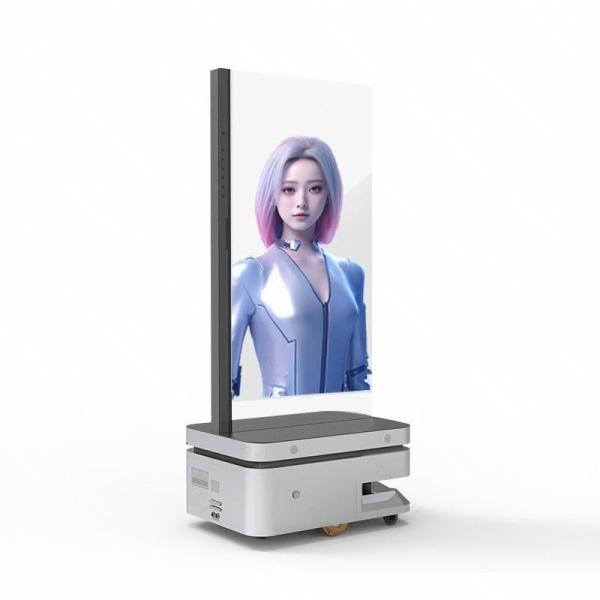 AI Digital 55 Inch See Through Oled Screen Human Body Screen Suitable For Commercial Display