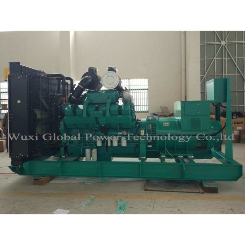 1000KW Open Diesel Power Generator Set With 16 Cylinder Cummins KTA50-G3