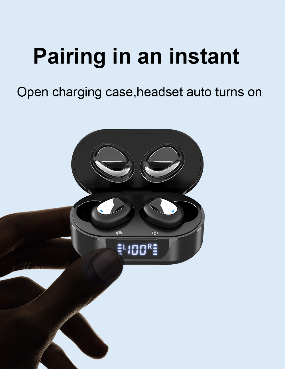 BT5.0 версия TW16 TWS небольшое беспроводное Bluetooth Earbuds