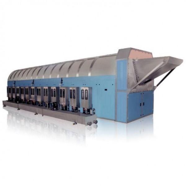 Tunnel Type Industrial Laundry Washing Machine Large Capacity Small Floor Area