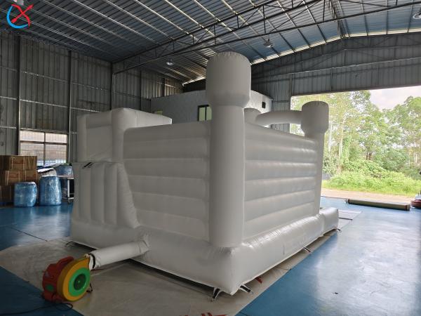 Manufacturer Commercial Inflatable Bouncer Inflatable Combos White Wedding Castle