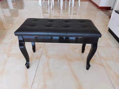 best price wholesale standard artist piano wholesale bench Black Piano Pedal Extender Bench for Kids with 2 Pedals Adjus