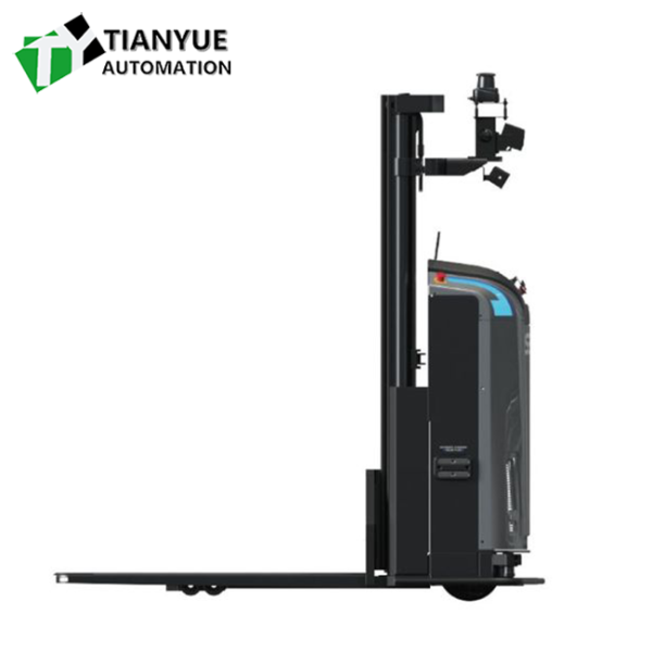 Intelligent Unmanned Forklift with 3000mm Lifting Height 35mm Fork Minimum Height and 8h Endurance Time for Industrial Material Handling