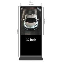 Indicador digital interactivo de 43 pulgadas con la pantalla táctil capacitiva I3 I5 I7 para la estación de tren