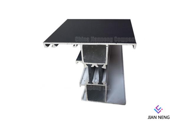 T5 T6 Construction Aluminum Door Profile Corrosion Resistance High Surface Brightness