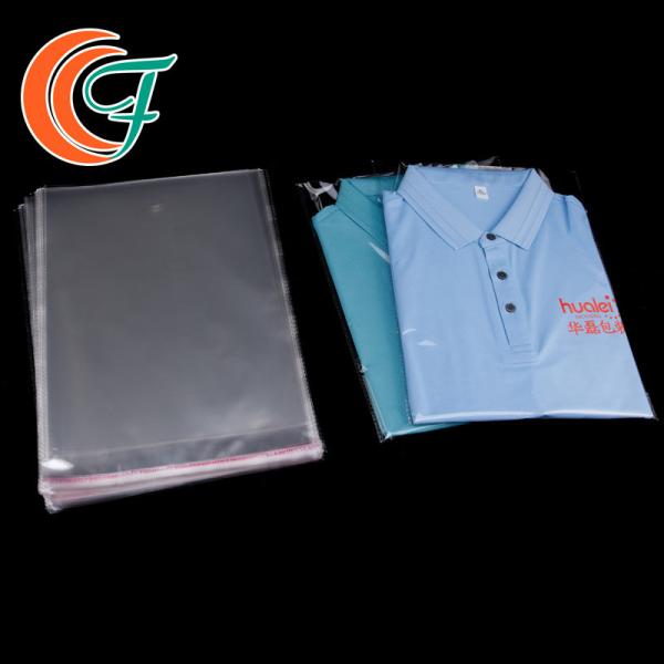 Roupa Calças de baixo Saco de embalagem OPP transparente Saco de camiseta auto-selado
