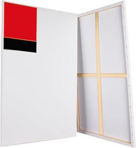 24X36 純純または麻綿 油彩画のための木製フレーム付きの大きな伸縮キャンバス