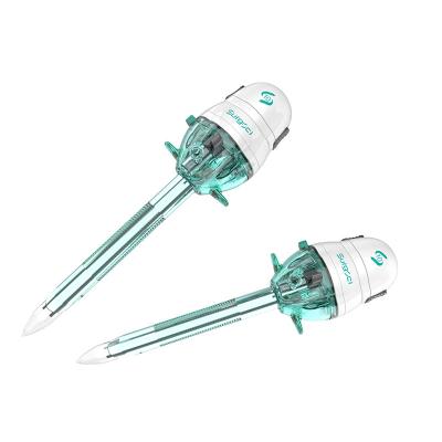 Single Use Trocar With No Blade Laparoscopic Instruments 10mm