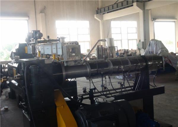 Heavy Duty PVC Granules Machine  , Two Stage Industrial Extruder Pellet Machine