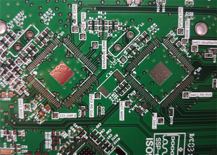 OEM 4-слойные электронные печатные платы FR4 материал ENIG 1u' Gold Finger Solder Mask.