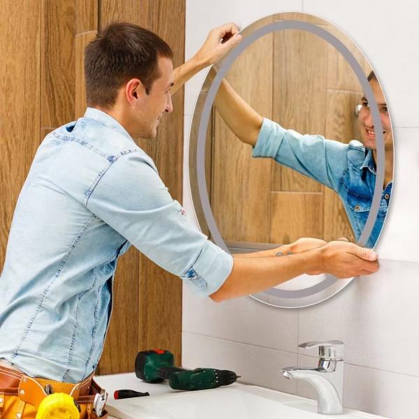 IP66 resistente à água LED Espelho Luz Demister Espelho de banheiro SMD2835