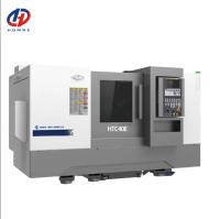 Le tour CNC HTC40E est un tour CNC à haute précision horizontal à 30 degrés, à lit incliné.