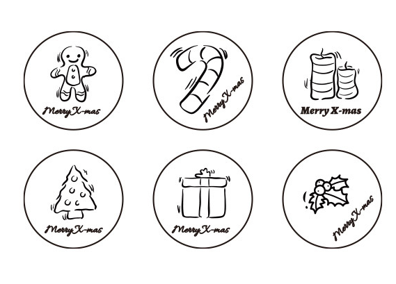 Раскройте 11.5x17cm веселое рождество CMYK повторно использовало поздравительную открытку Kraft бумажную