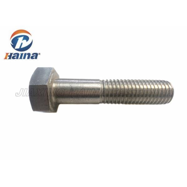 ASTM F593B Stainless Steel SS304 / SS304L Cold Forging Hex Bolt