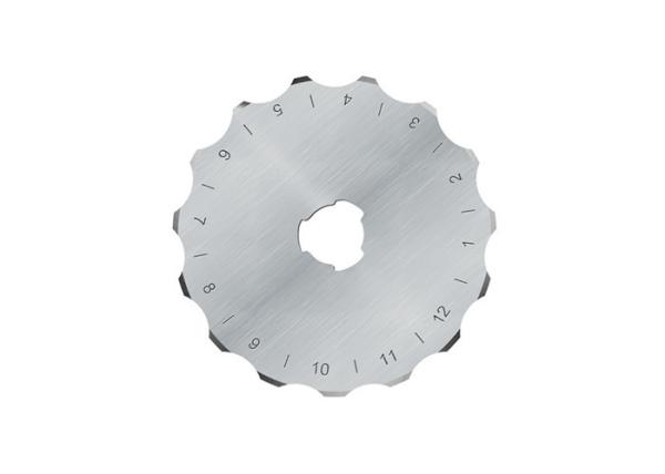 Lâminas circulares serrilhadas dentadas da talhadeira duráveis para o pano superior do corte