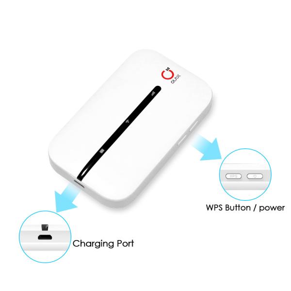 Маршрутизатор мобильного WiFi прибора OLAX MT10 4G портативный беспроводной со слотом SIM-карты