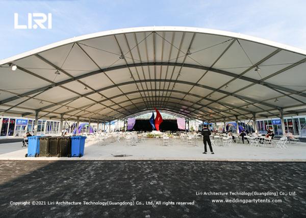 Multifunctional 40M Width Outdoor Exhibition Tents With ABS Wall