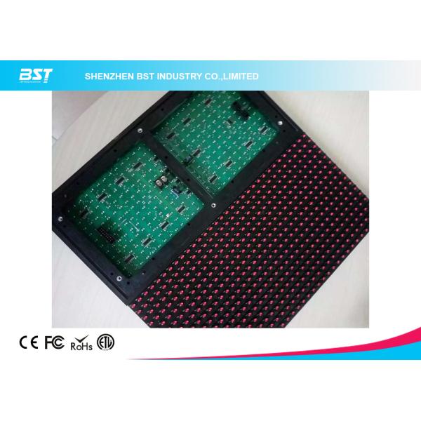 Цвет красного цвета P10 DIP346 напольный одиночный вел модуль с 320mm x 160mm