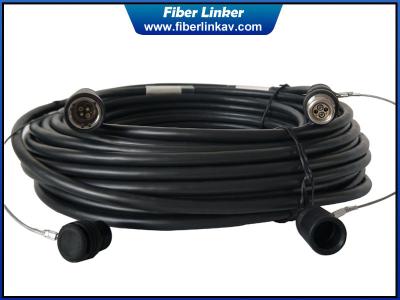 100meter 3K.93C SMPTE HDTV Hybrid Fiber Cable Compatible with Lemo