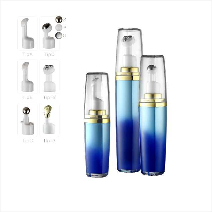 Бутылка 7.5ml 10ml 15ml аппликатора насоса сыворотки двойной сути губы стены безвоздушная