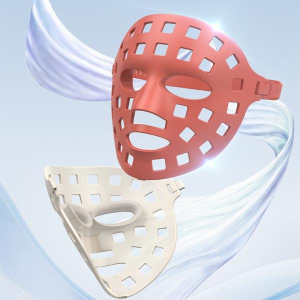 Máscara de terapia de luz LED profesional de 7 colores, masajeador facial lifting, acné, múltiples longitudes de onda, para el cuidado de la piel en casa, equipo de salón de belleza