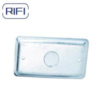 UL Standard aço galvanizado 2X4 Rectangular Caixa Cover Handy Caixa Cover com 1/2 
