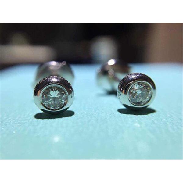 Luxury jewe factory Diamond Stud Earrings 18k gold white gold yellow gold rose gold diamond  Earrings