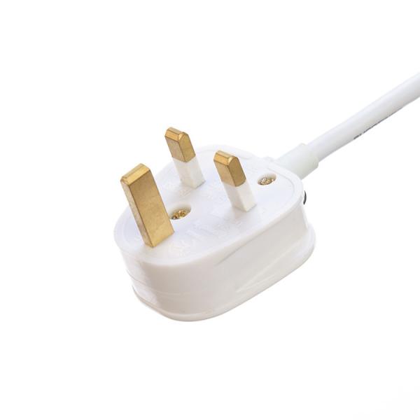 EU Standard Power Strip with 4 Outlets Surge Protect Switch USB A Output Ports H05VV-F 3x1.25MM2 Cable and UK 3 Pin Plug