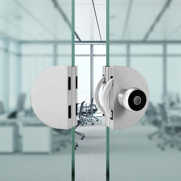 wholesale price single side glass door lock for tempered glass