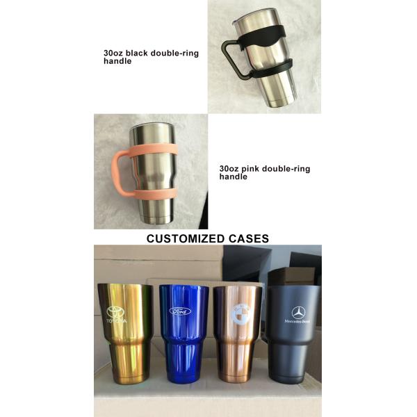 Двойным Tumbler нержавеющей стали стены изолированный вакуумом 900ML 30OZ