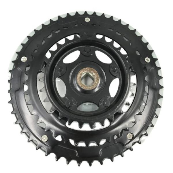 Горячая продажа Гари цвет горный велосипед цепь колесо и винт. 3 скорости горный велосипед зубчатый набор 28 38 48T 165MM.