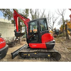 Excavadora japonesa de segunda mano Kubota KX165-5 con piezas originales