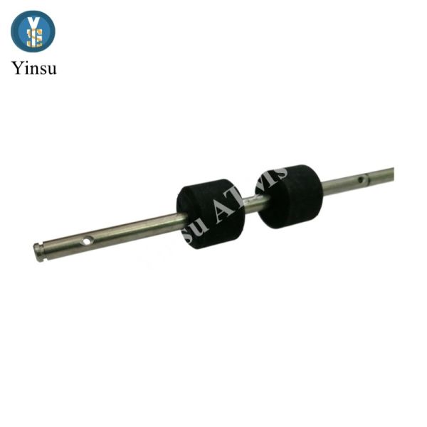 ATM Machine Spare Parts Wincor TP27 Printer Rubber Wheel Shaft Financial Equipment 1750256247-28 for Wincor ATM