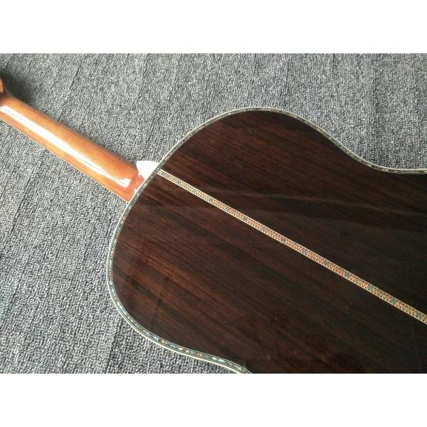 39 inches ooo45s Acoustic Guitar Top AAA Solid Red Cedar Abalone Binding Body With Fishman Pickups Rosewood fingerboard
