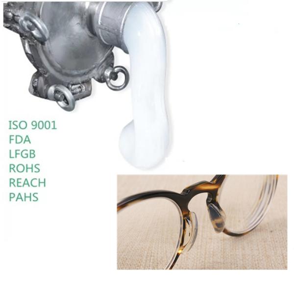 50 Shore A Transparent LSR Silicone Rubber for Glass Nose Pads