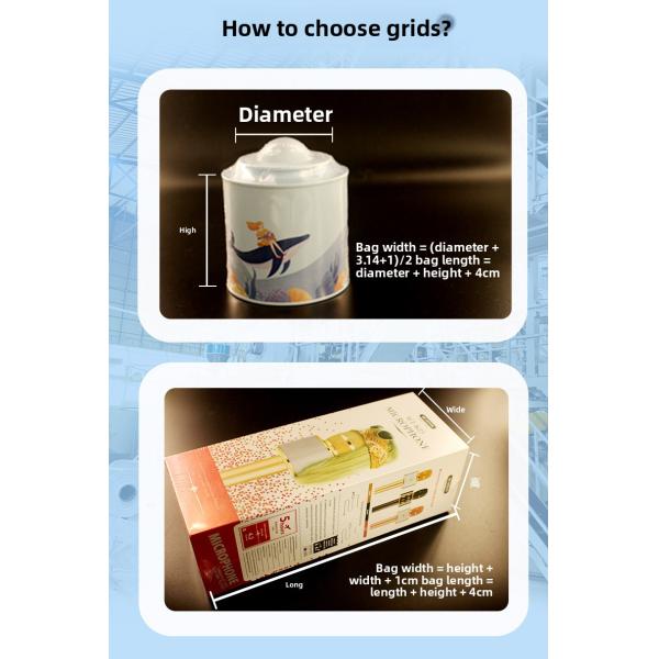 Film thermorétractable POF de qualité alimentaire, résistance à la traction de 150-200 MPa