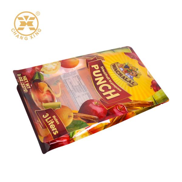 Custom Design Printed Plastic Packaging Zipper Seal Dry Fruit Sweets Snacks Bags Stand Up Food Pouch Bags