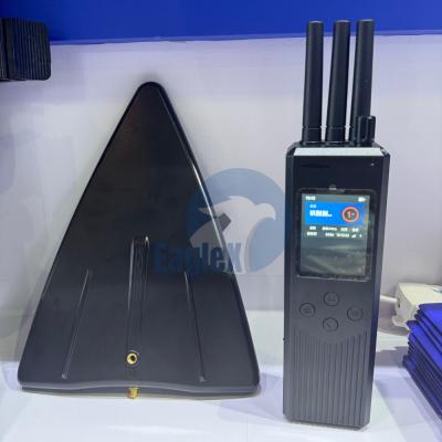 2.4GHz 5.8GHz Equipamento de detecção de drones 2000m Detector de drones portátil