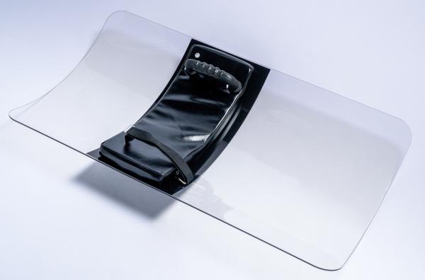 Transparent PC Tactical Shield Security Polycarbonate Army Shield