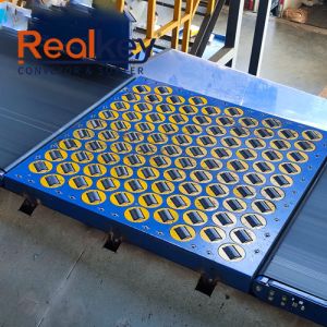 High Speed Parcel Sorting Conveyor Warehouse Sorter Double Sided High Precision